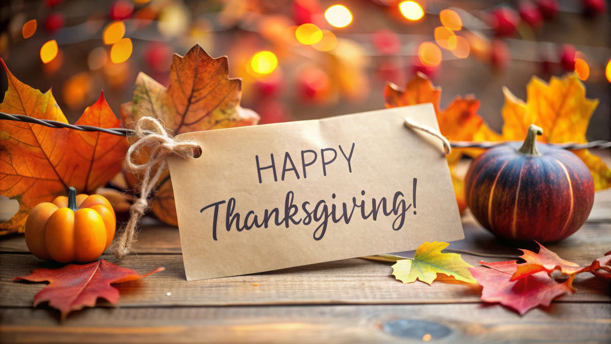 Warm wishes for a Happy Thanksgiving!